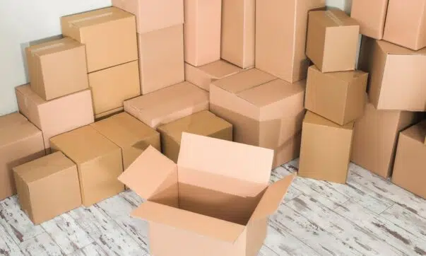 Les cartons de déménagement