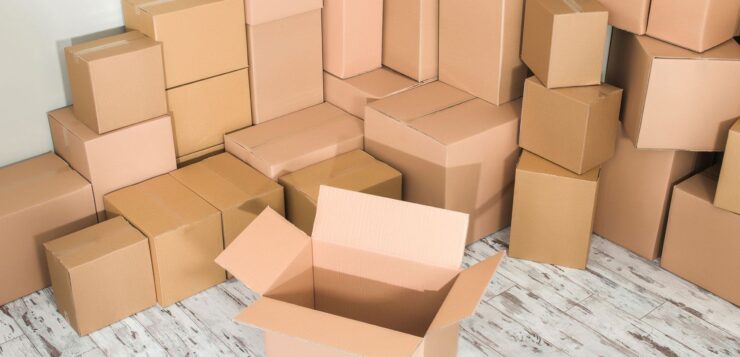 Les cartons de déménagement
