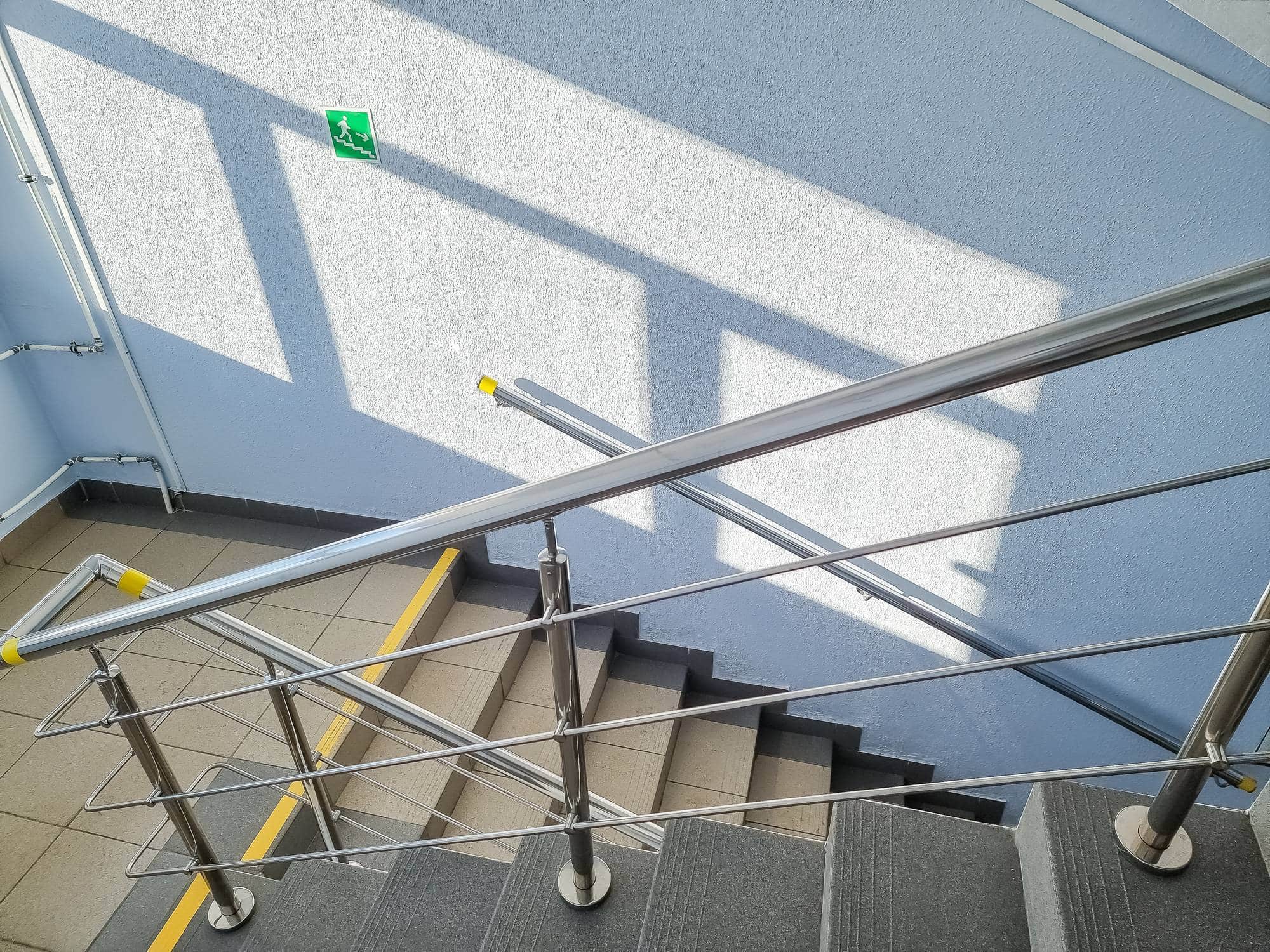 ERP équipement sécurité escalier