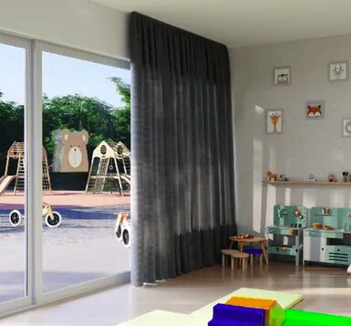 Améliorer les espaces immobiliers professionnels grâce aux rideaux tamisants non feu M1