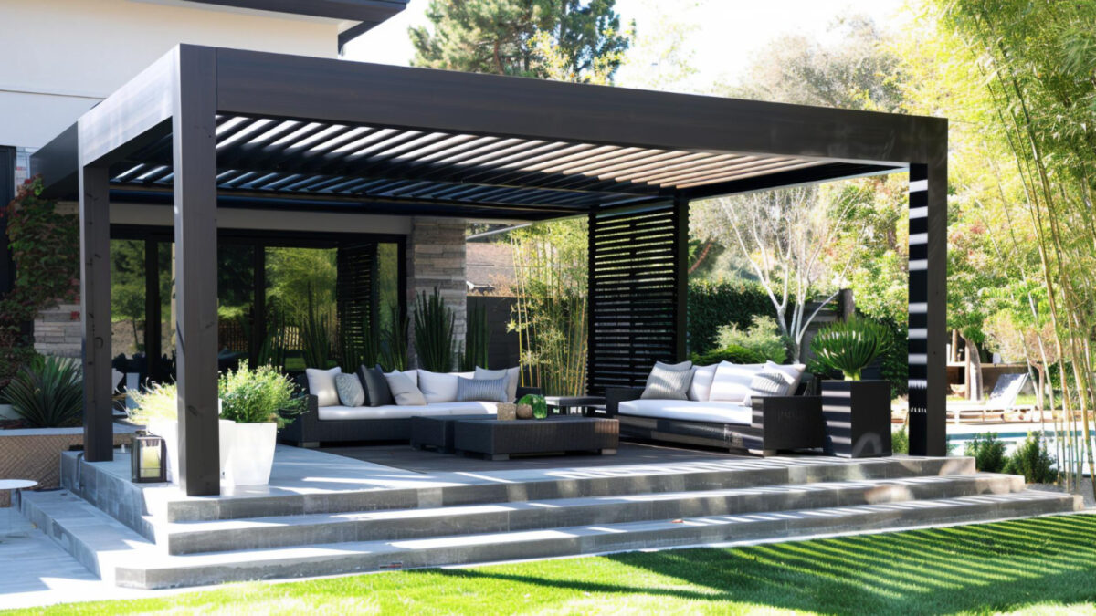 Pergola bioclimatique : créez un nouvel espace de vie extérieur